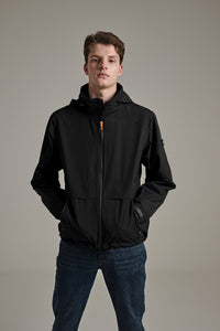 HYBRID Golf Rain Jacket - BLACK