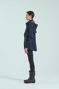 BIRDIE Mens Golf Rain Jacket - Navy CornerGreenGolf