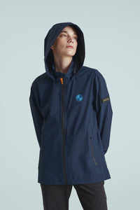 BIRDIE Mens Golf Rain Jacket - Navy CornerGreenGolf