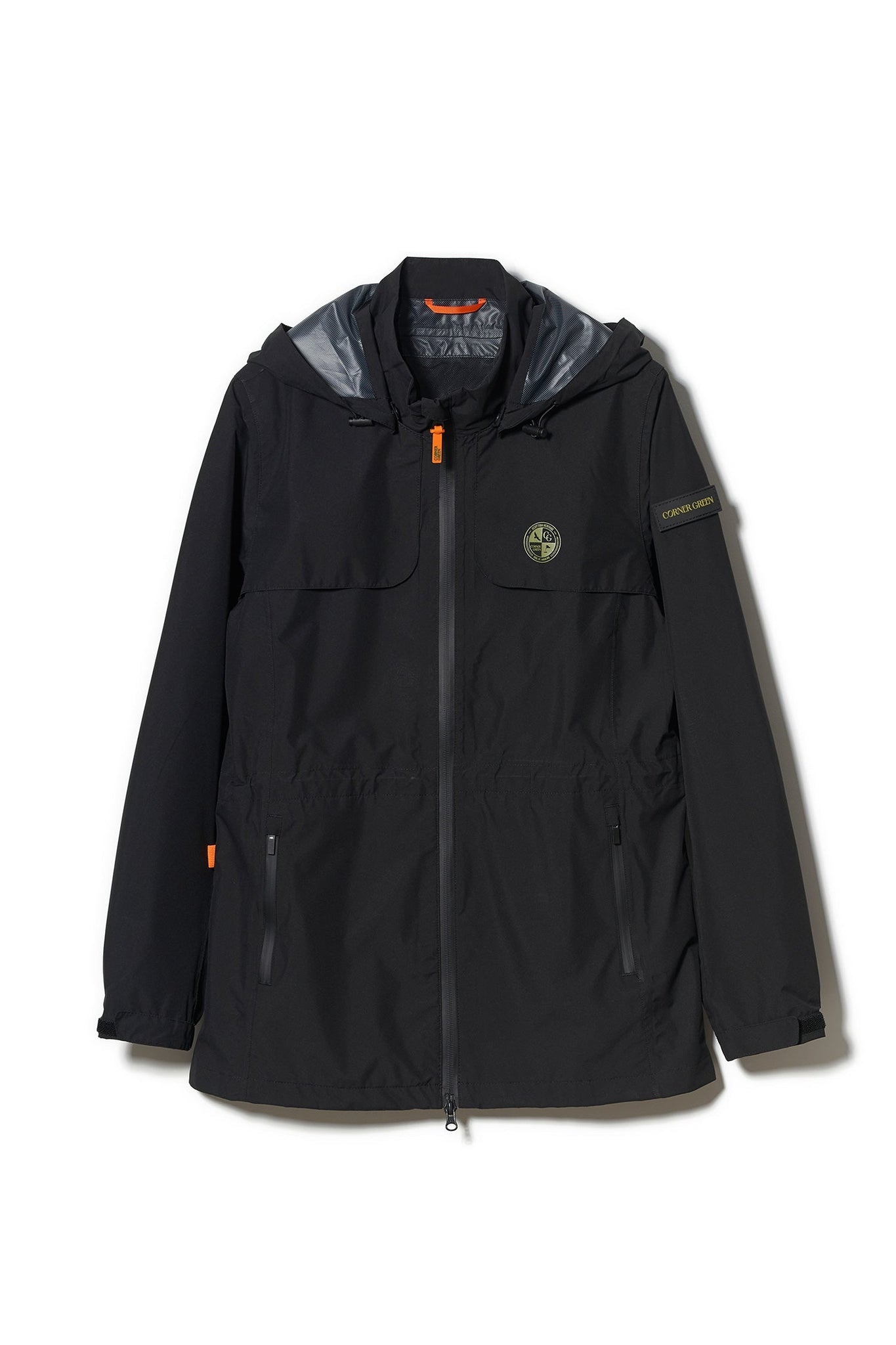 BIRDIE Womens Golf Rain Jacket Black