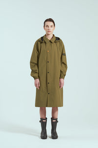 EAGLE Raincoat - Olive CornerGreenGolf