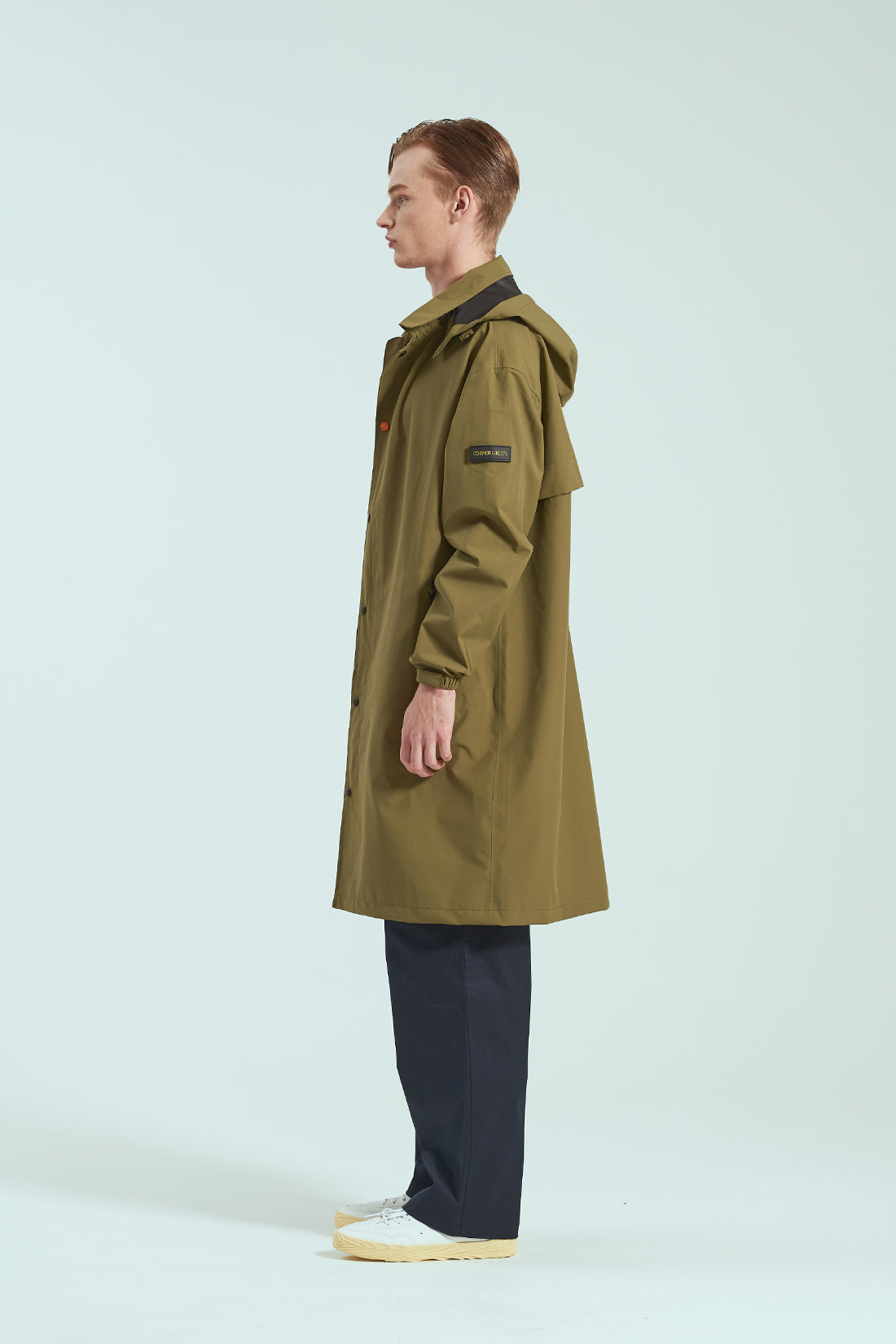 EAGLE Raincoat - Olive CornerGreenGolf