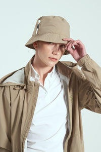 PROTECHT Unisex Rain Bucket Hat - Beige CornerGreenGolf