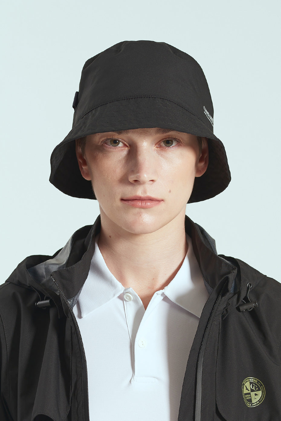 PROTECHT Unisex Rain Bucket Hat - Black CornerGreenGolf