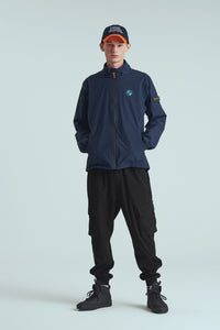 BIRDIE Mens Golf Rain Jacket - Navy