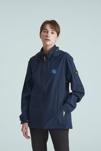 BIRDIE Mens Golf Rain Jacket - Navy